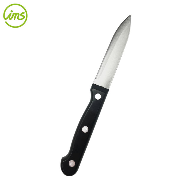 Cuchillo pelador de frutas de espiga completa de 3,5'' con mango de baquelita